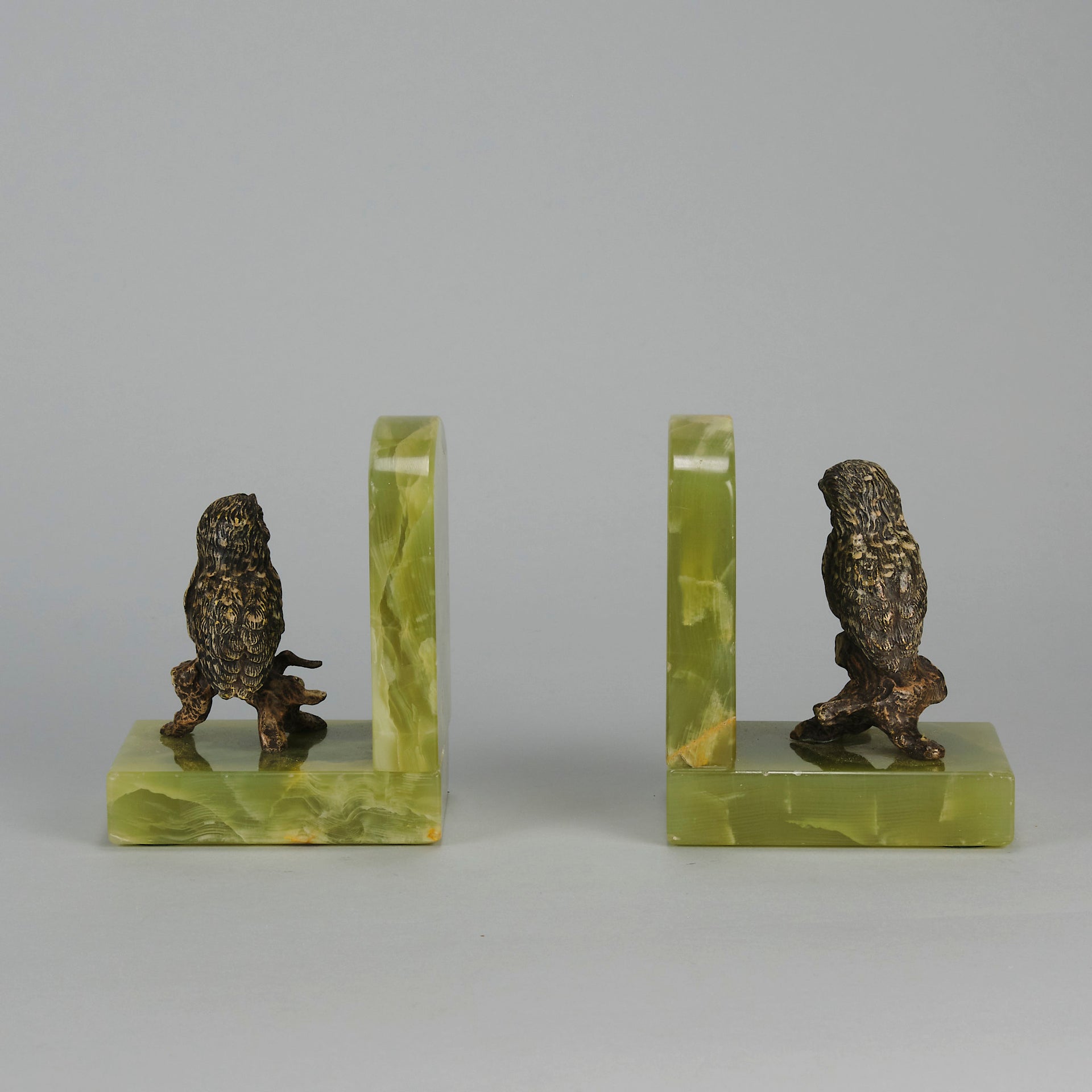 Antique Bronze - Bookends - Hickmet Fine Arts 