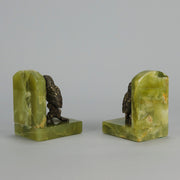 Antique Bronze - Bookends - Hickmet Fine Arts 