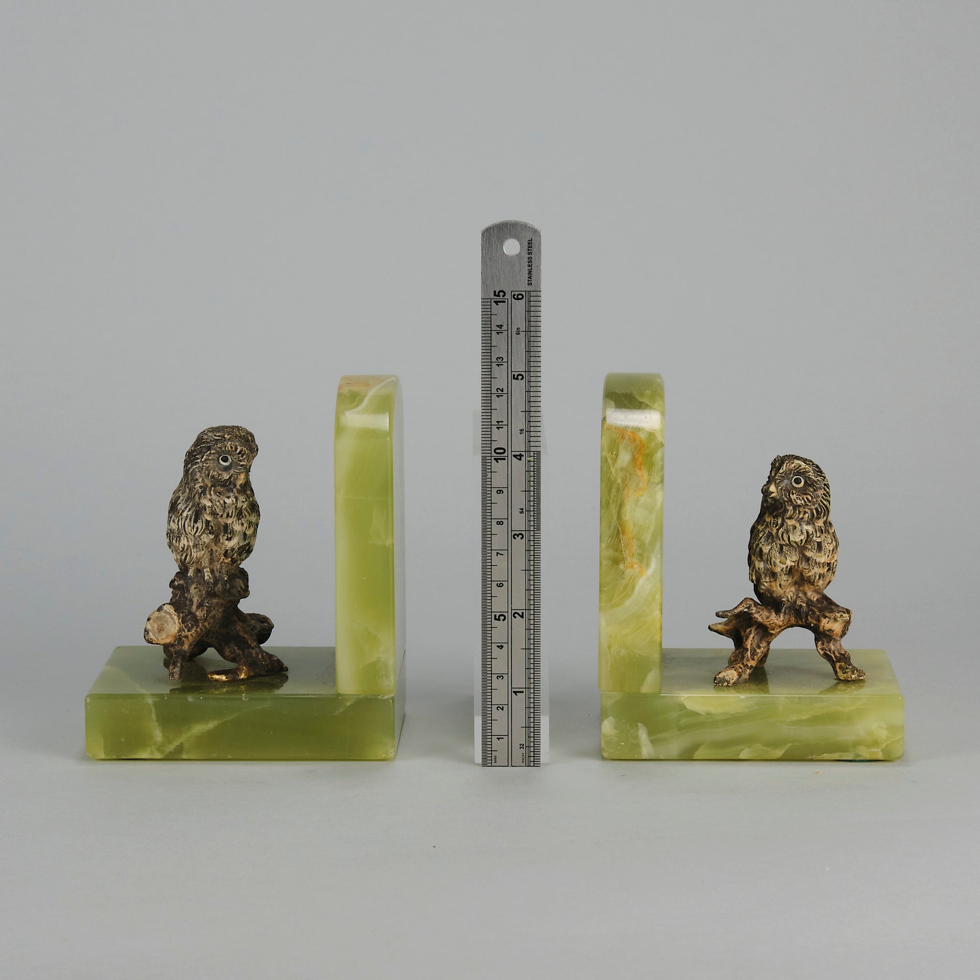 Antique Bronze - Bookends - Hickmet Fine Arts 