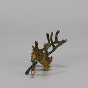 Vienna Bronze Rabbits - Cold Painted Bronze - Hickmet Fine Arts