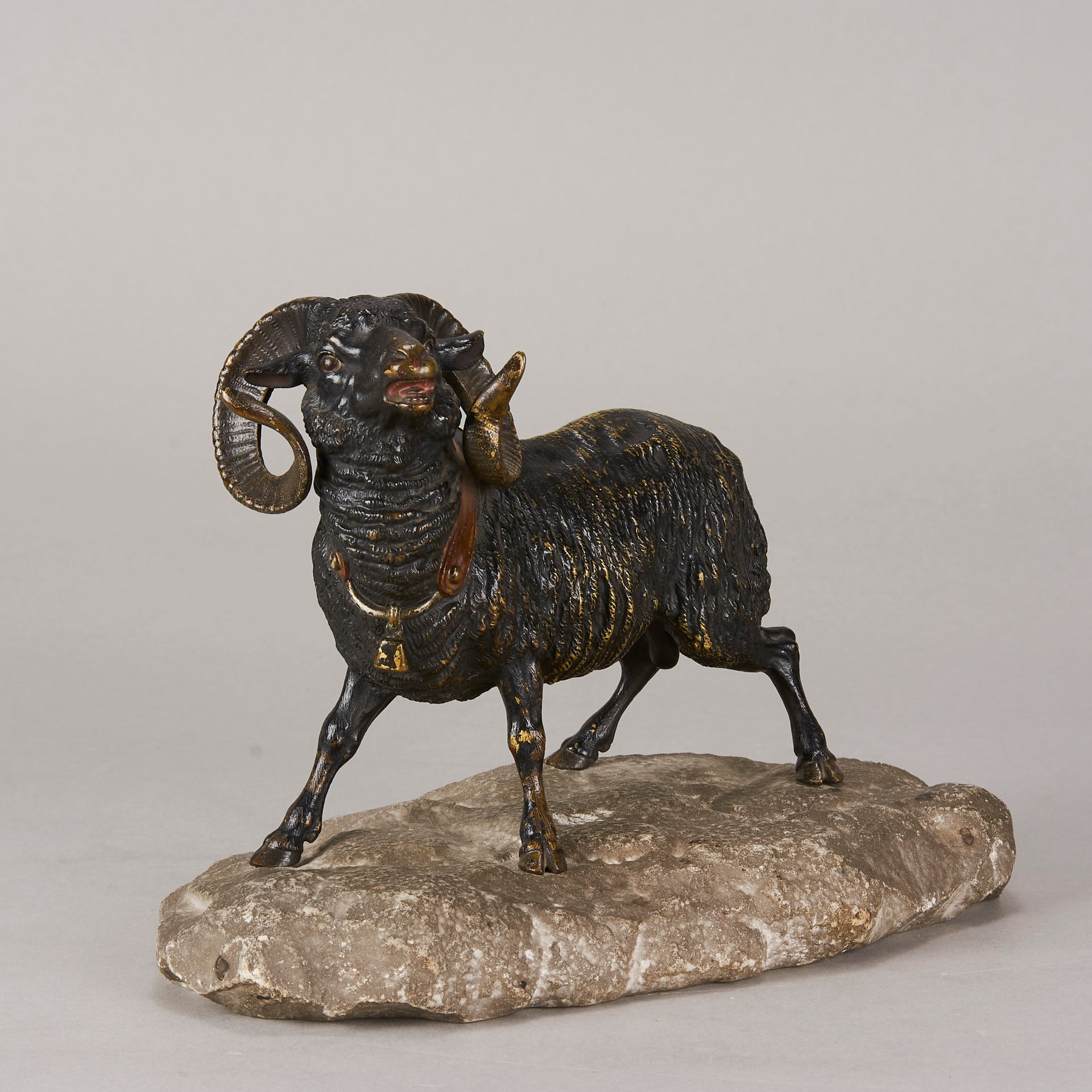 Vienna bronze Ram - Antique Bronze - Hickmet Fine Arts