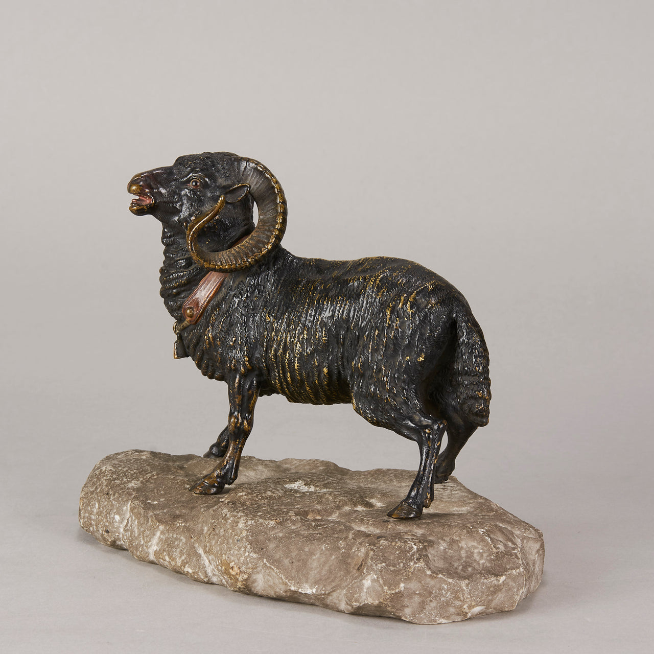 Vienna bronze Ram - Antique Bronze - Hickmet Fine Arts