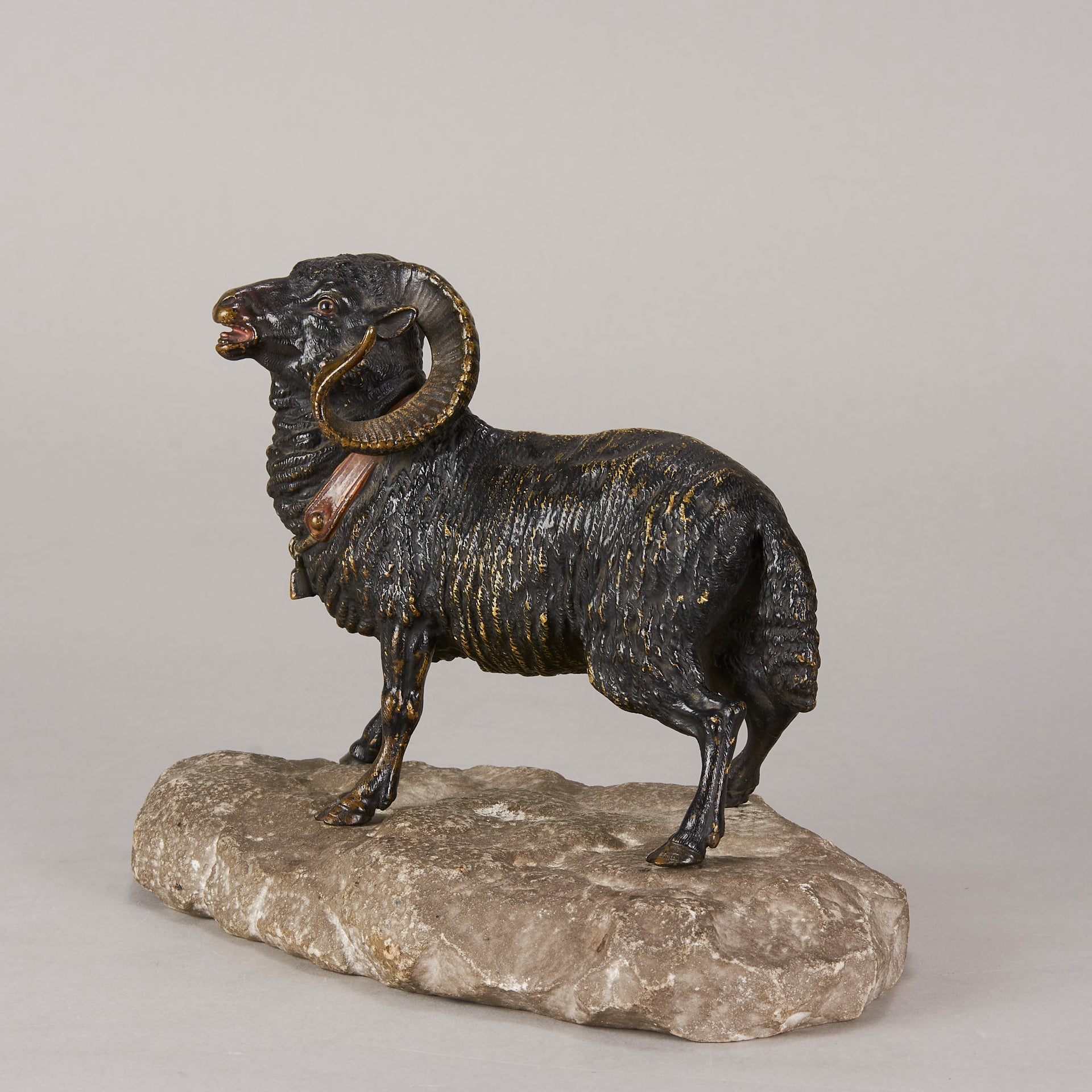 Vienna bronze Ram - Antique Bronze - Hickmet Fine Arts