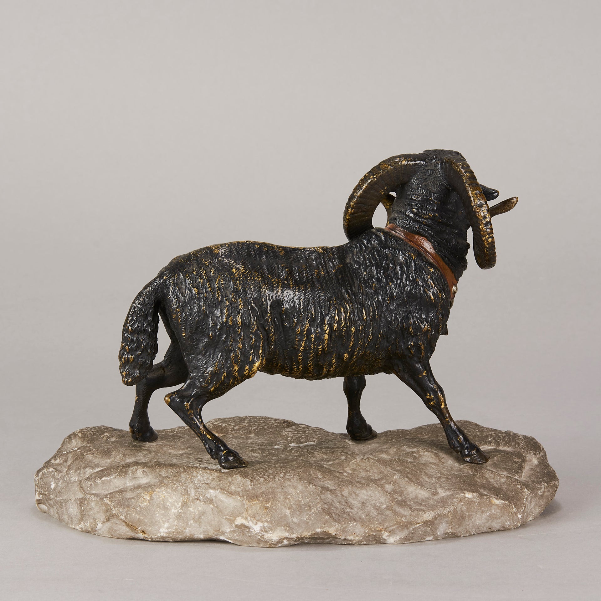 Vienna bronze Ram - Antique Bronze - Hickmet Fine Arts