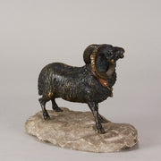 Vienna bronze Ram - Antique Bronze - Hickmet Fine Arts