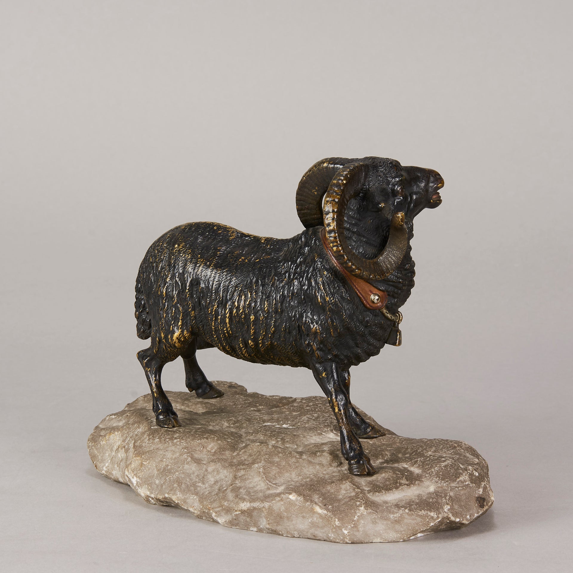 Vienna bronze Ram - Antique Bronze - Hickmet Fine Arts