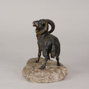 Vienna bronze Ram - Antique Bronze - Hickmet Fine Arts