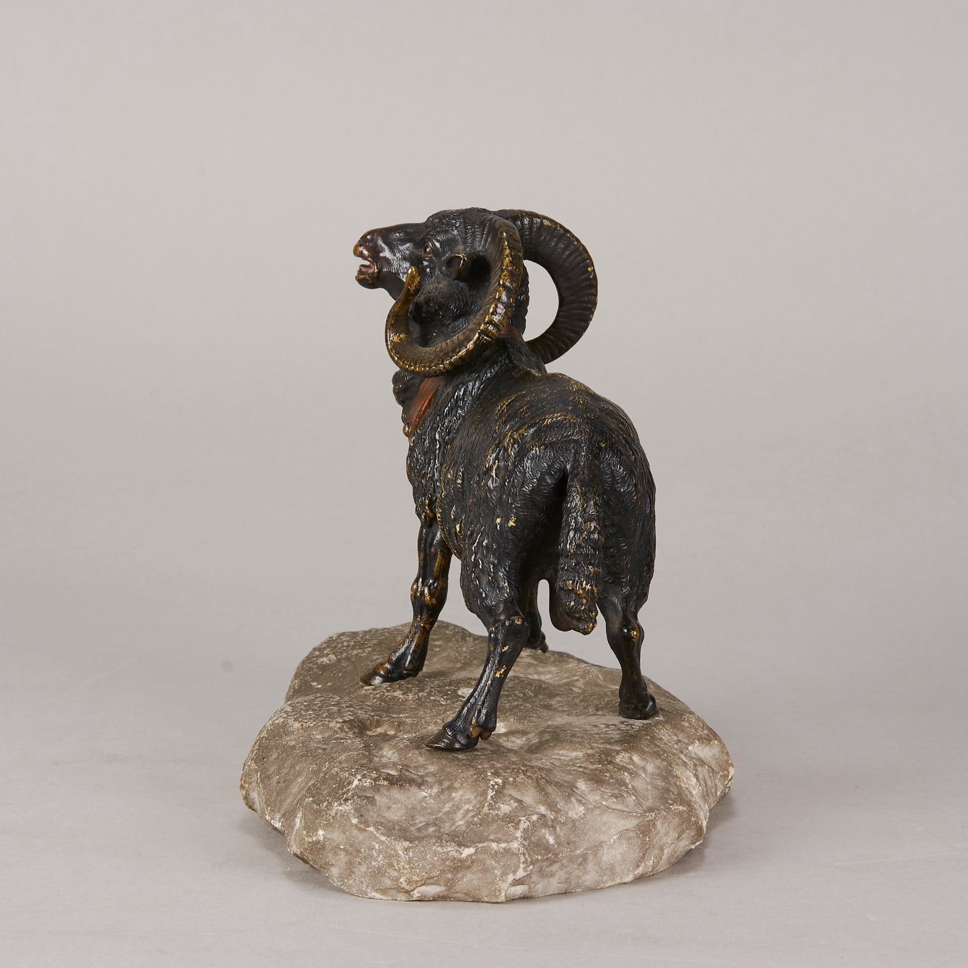 Vienna bronze Ram - Antique Bronze - Hickmet Fine Arts