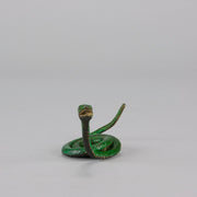 Vienna Bronze Snake - Antique Austrian Bronze - Hickmet Fine Arts 