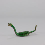Vienna Bronze Snake - Antique Austrian Bronze - Hickmet Fine Arts 