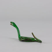 Vienna Bronze Snake - Antique Austrian Bronze - Hickmet Fine Arts 
