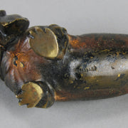 Vienna Bronze Dachshund - Antique Austrian Bronze - Hickmet Fine Arts 