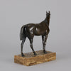 Vienna Bronze "Standing Thoroughbred" - Hickmet Fine Arts 
