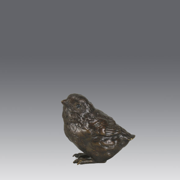 Vienna Bronze Bird- Antique Austrian Bronze - Hickmet Fine Arts 