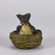 Vienna Bronze Inkwell 