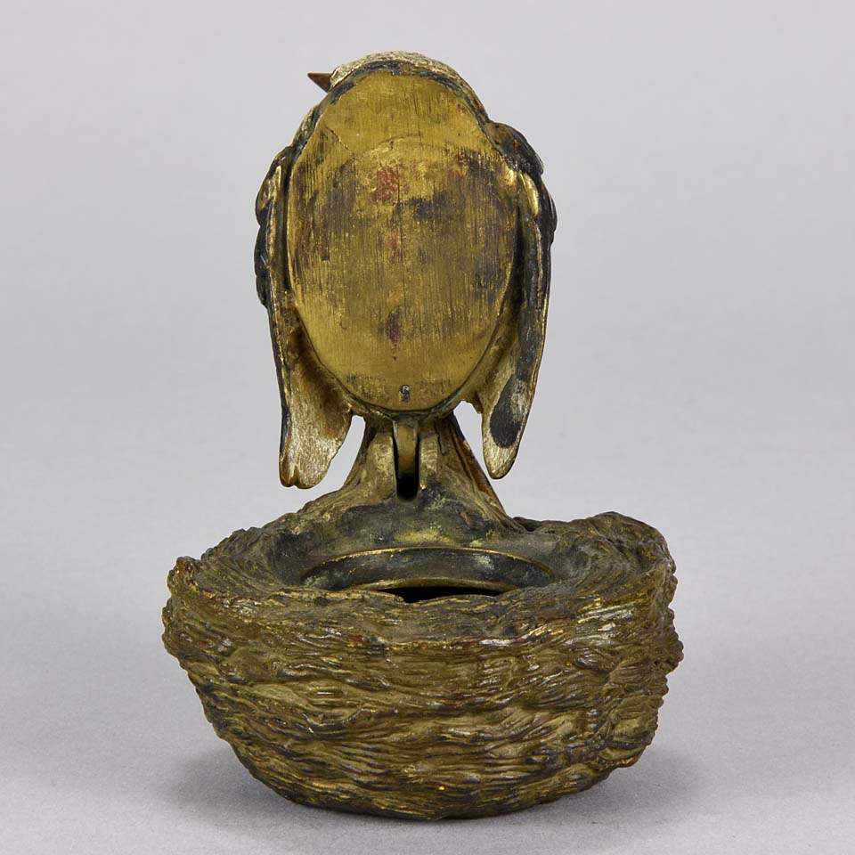 Vienna Bronze Inkwell 