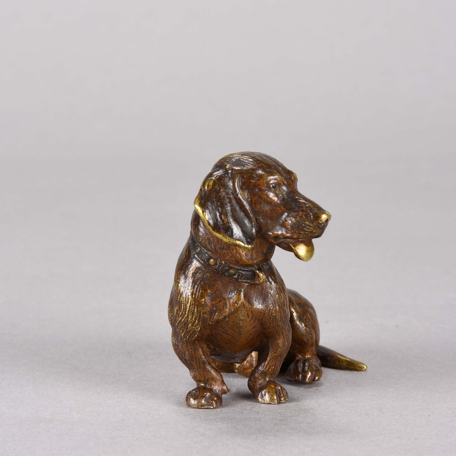 Vienna Bronze Dachshund - Hickmet Fine Arts 