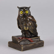 Vienna Bronze Owl 