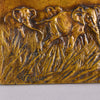 Elephants in Long Grass -  Charles Virion Bronze - Hickmet Fine Arts 