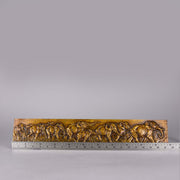 Elephants in Long Grass -  Charles Virion Bronze - Hickmet Fine Arts 