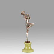 Josef Lorenzl Bronze -  Art Deco Sculpture - Vivienne - Hickmet Fine Arts