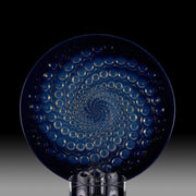 Art Deco Glass - Volutes - Lalique Plate -  Lalique for sale - Lalique Glass for Sale - Rene Lalique Glass - Hickmet Fine Arts