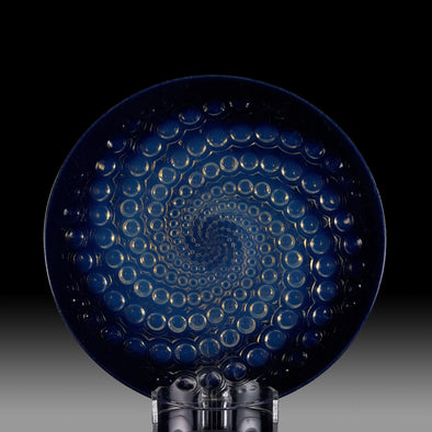 Art Deco Glass - Volutes - Lalique Plate -  Lalique for sale - Lalique Glass for Sale - Rene Lalique Glass - Hickmet Fine Arts