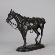 Willis Good Bronze - Hunter at Rest Bronze - Animaliers - Antique Bronze - Hickmet Fine Arts