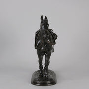 Willis Good Bronze - Hunter at Rest Bronze - Animaliers - Antique Bronze - Hickmet Fine Arts