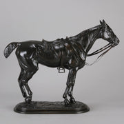 Willis Good Bronze - Hunter at Rest Bronze - Animaliers - Antique Bronze - Hickmet Fine Arts