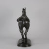 Willis Good Bronze - Hunter at Rest Bronze - Animaliers - Antique Bronze - Hickmet Fine Arts