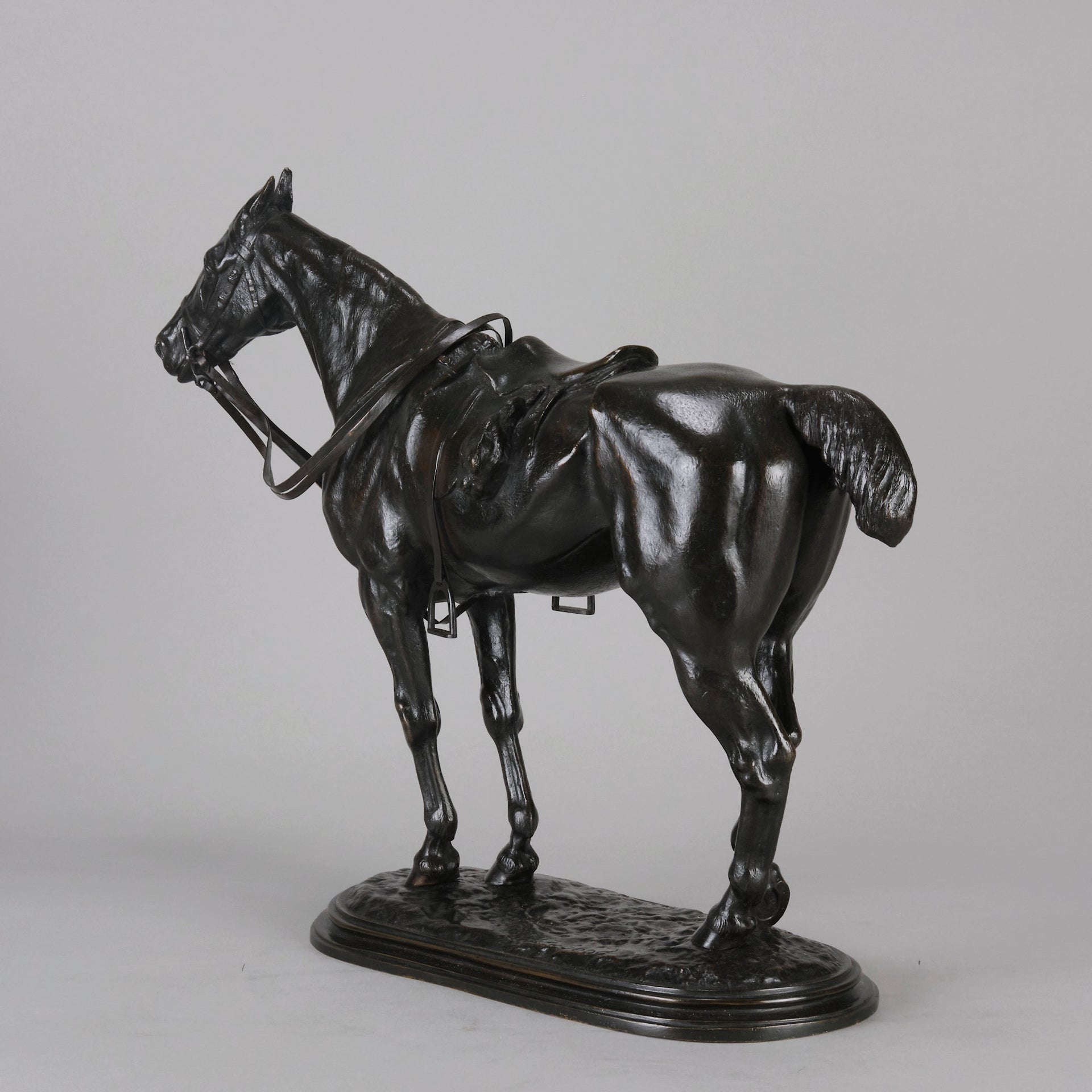 Willis Good Bronze - Hunter at Rest Bronze - Animaliers - Antique Bronze - Hickmet Fine Arts