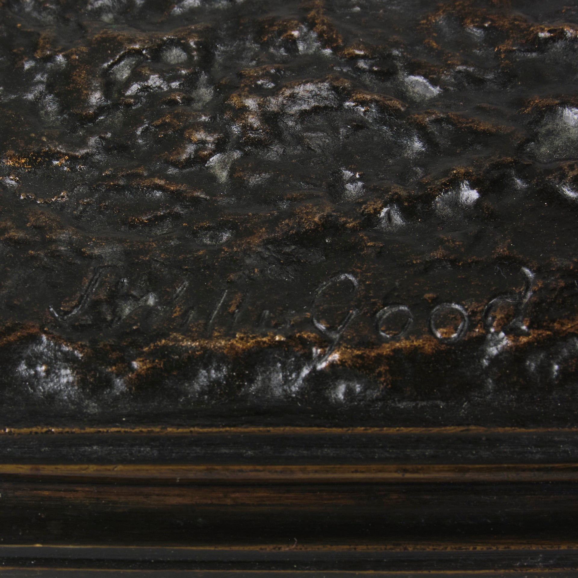 Willis Good Bronze - Hunter at Rest Bronze - Animaliers - Antique Bronze - Hickmet Fine Arts