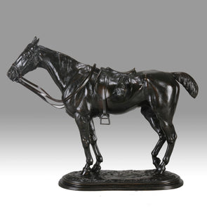 Willis Good Bronze - Hunter at Rest Bronze - Animaliers - Antique Bronze - Hickmet Fine Arts