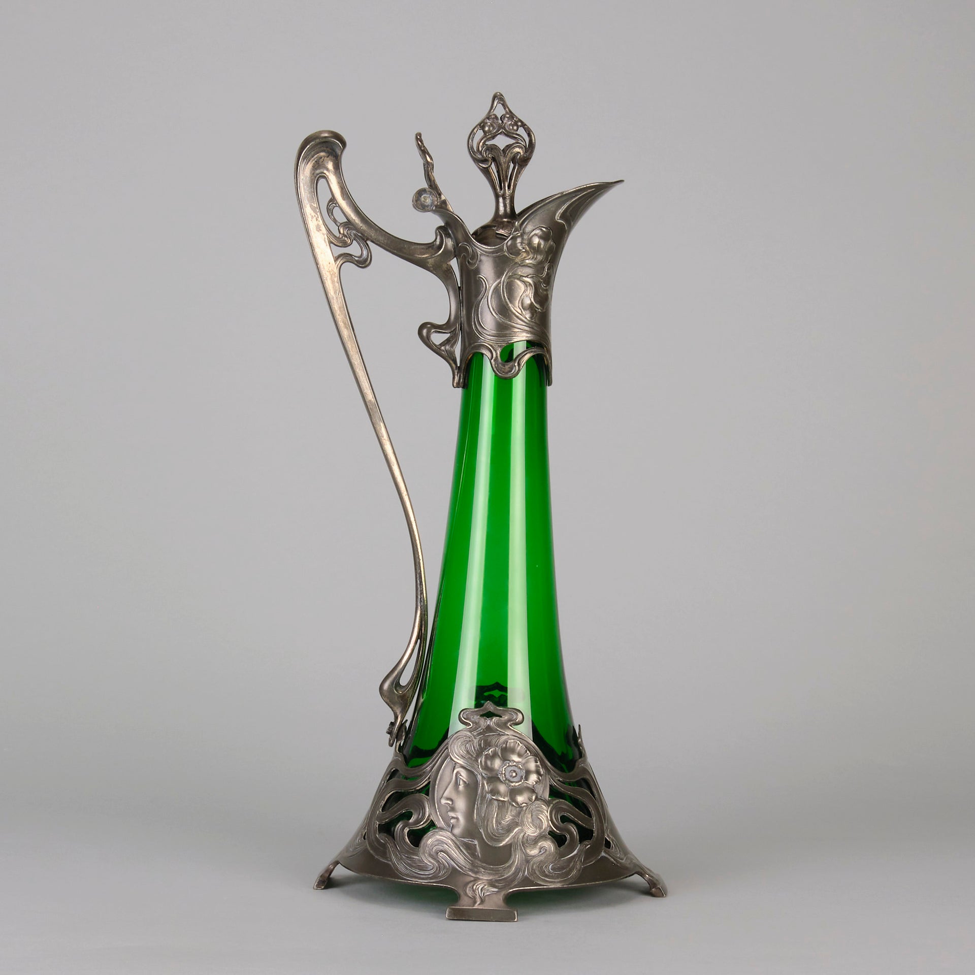 Art Nouveau WMF Decanter - Hickmet Fine Arts