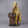 Antique Bronze Sculpture Romantic Beauty by Arthur Waagen – Hickmet Fine Arts