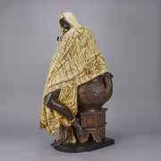 Antique Bronze Sculpture Romantic Beauty by Arthur Waagen – Hickmet Fine Arts