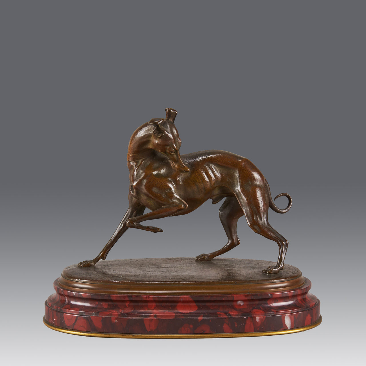 "Turning Whippet" by L Mayer