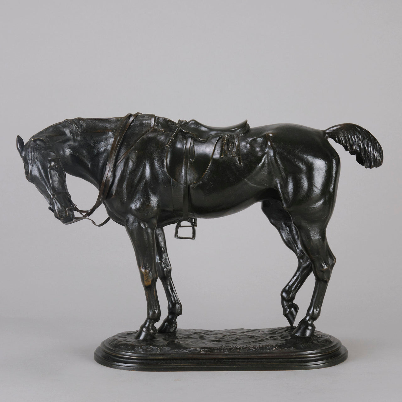 Willis Good Bronze - The Whip Animalier Bronze - Antique Bronze - Antique animal sculptures for sale - Hickmet Fine Arts