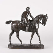Willis Good Bronze - The Huntsman Animalier Bronze - Hickmet Fine Arts