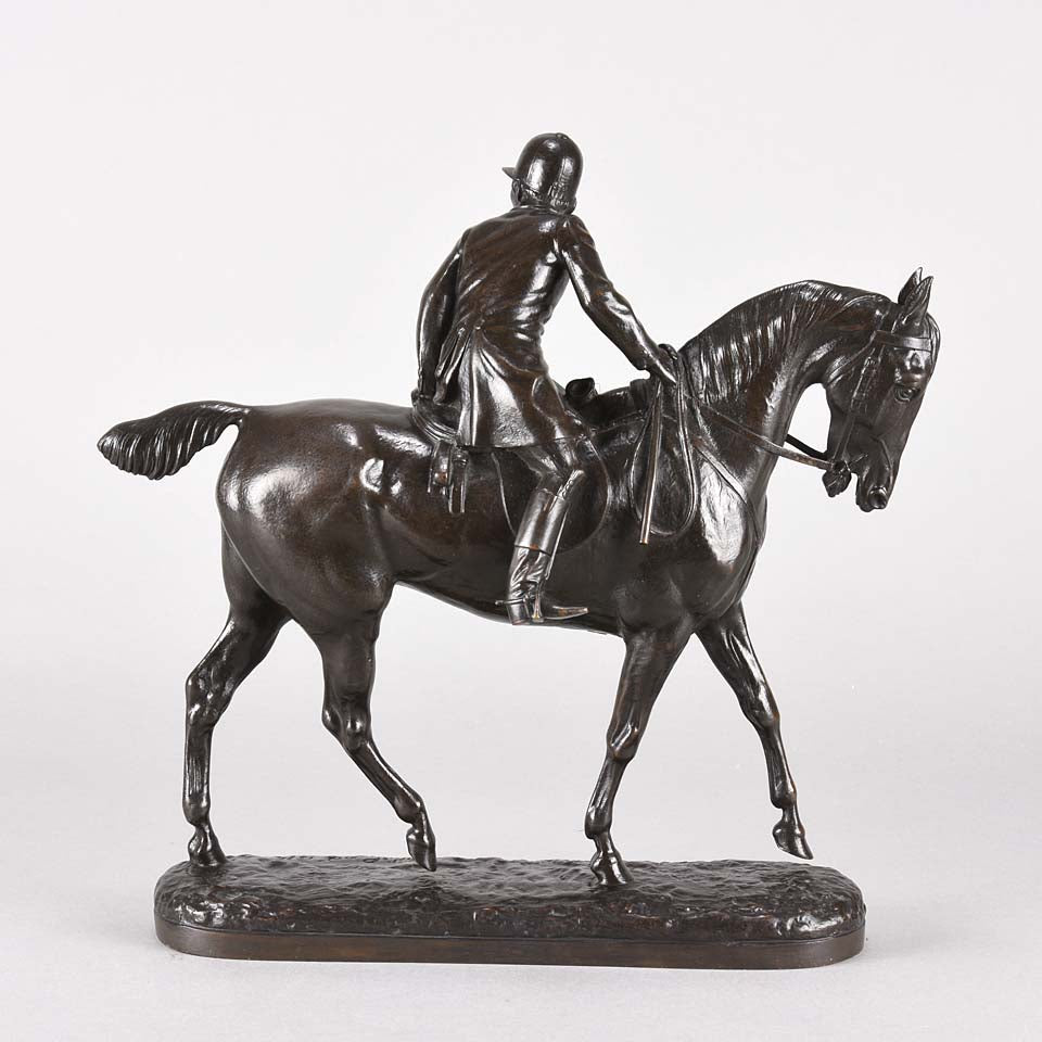 Willis Good Bronze - The Huntsman Animalier Bronze - Hickmet Fine Arts