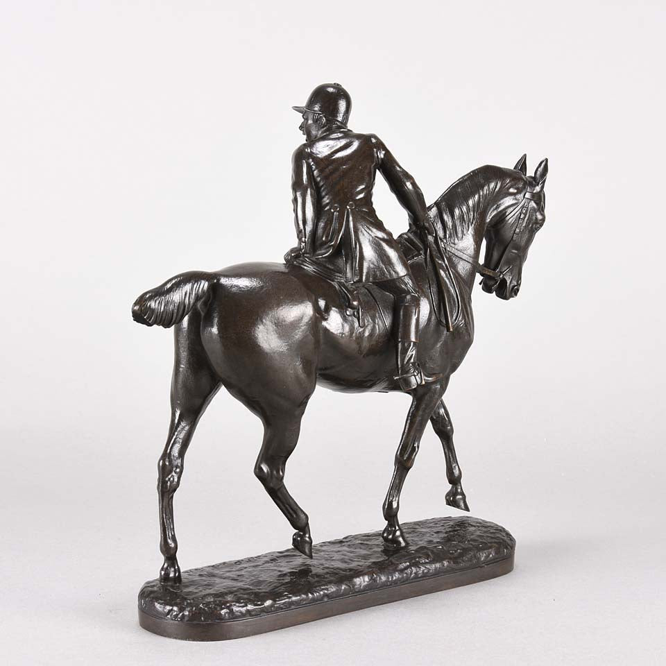 Willis Good Bronze - The Huntsman Animalier Bronze - Hickmet Fine Arts