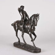 Willis Good Bronze - The Whip Animalier Bronze - Hickmet Fine Arts