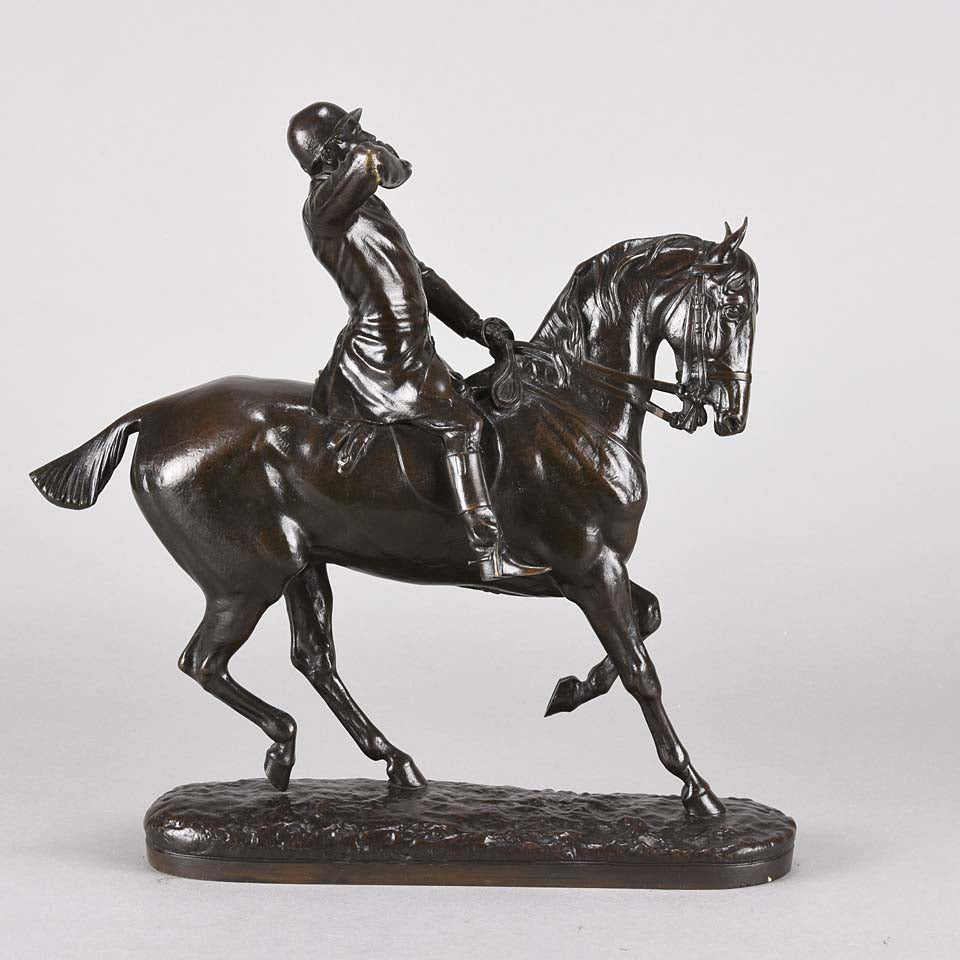 Willis Good Bronze - The Whip Animalier Bronze - Hickmet Fine Arts