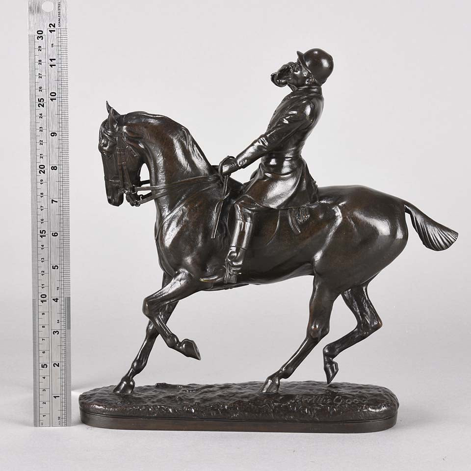 Willis Good Bronze - The Whip Animalier Bronze - Hickmet Fine Arts