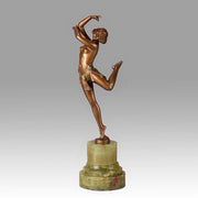 Erotic Dancer - Bruno Zach - Art Deco Bronze Dancer - Hickmet Fine Arts