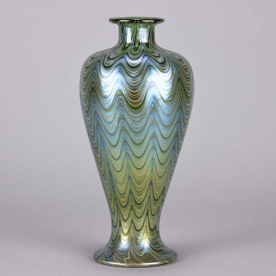 Loetz Glass Phanomen Vase by Johann Loetz - Hickmet Fine Arts