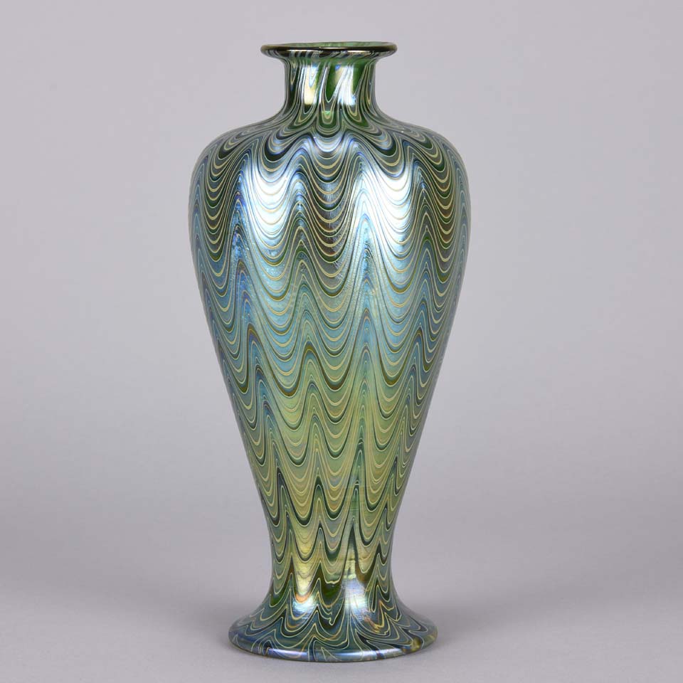 Loetz Glass Phanomen Vase by Johann Loetz - Hickmet Fine Arts