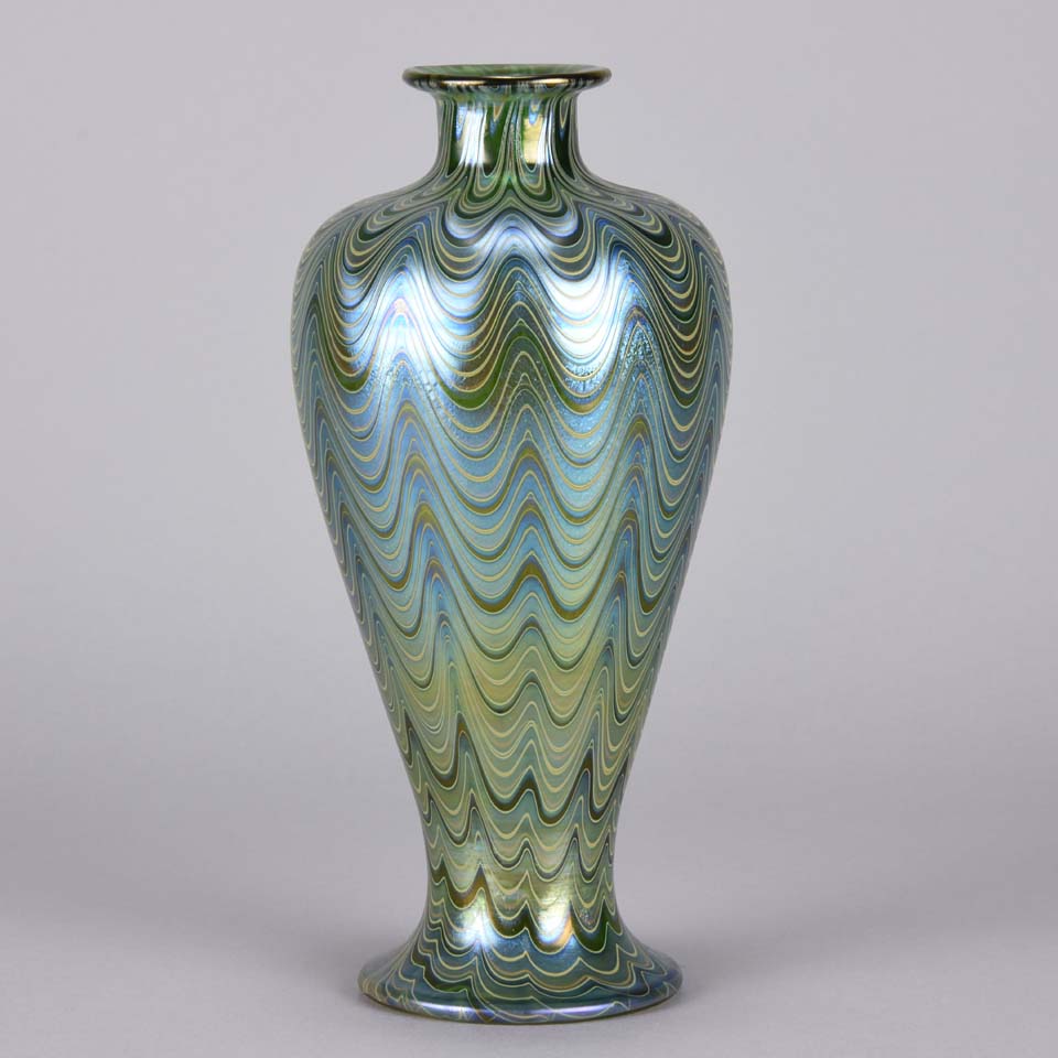Loetz Glass Phanomen Vase by Johann Loetz - Hickmet Fine Arts