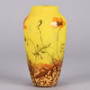 Daum Freres Vase - Art Nouveau Cameo Glass Vase 